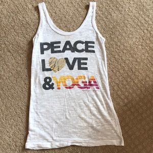 Spiritual Gangster Peace, Love & Yoga Tank